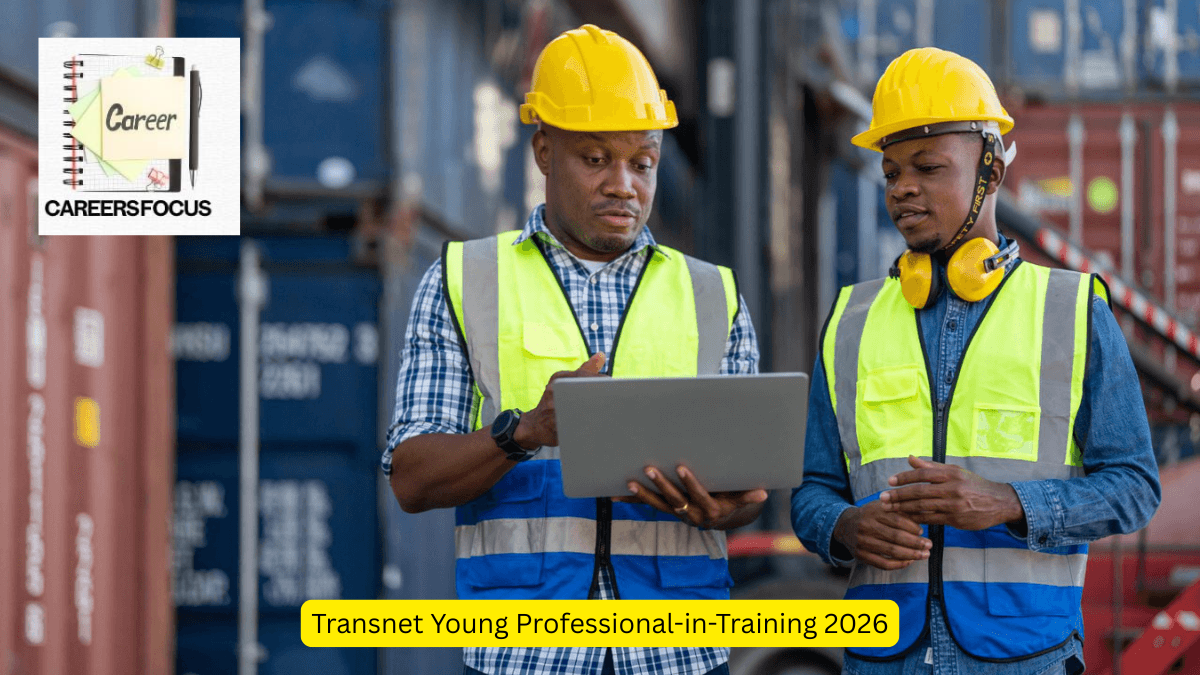 Apply for the Transnet Young Professional-in-Training programme in Parktown! Gain 2 years of structured mentorship, on-the-job training