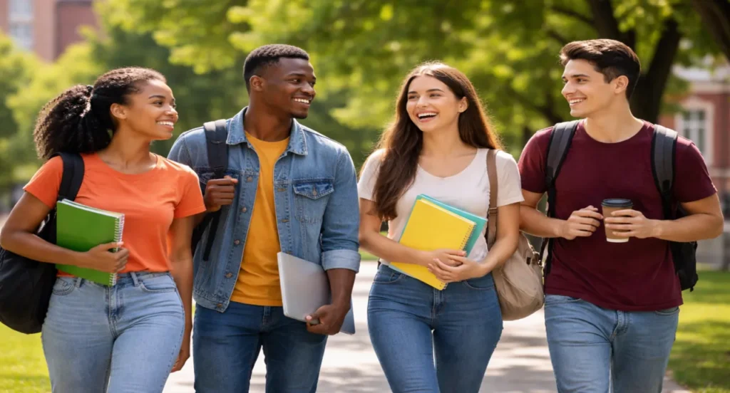 Parktown Training Force Walk-In Centre students in campus