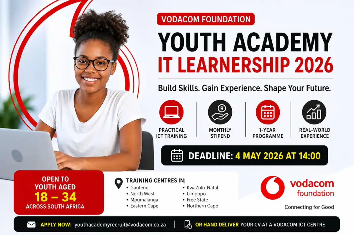 Vodacom IT Learnership 2026 Now Open