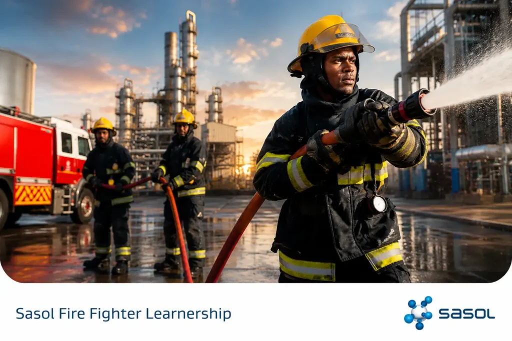 12 Sasol Fire Fighter Learnership Positions