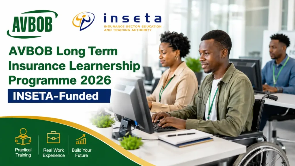 AVBOB Long Term Insurance Learnership Programme 2026 for People Living with Disabilities