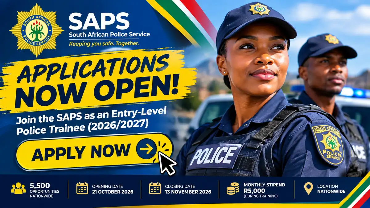 SAPS Police Trainee Applications