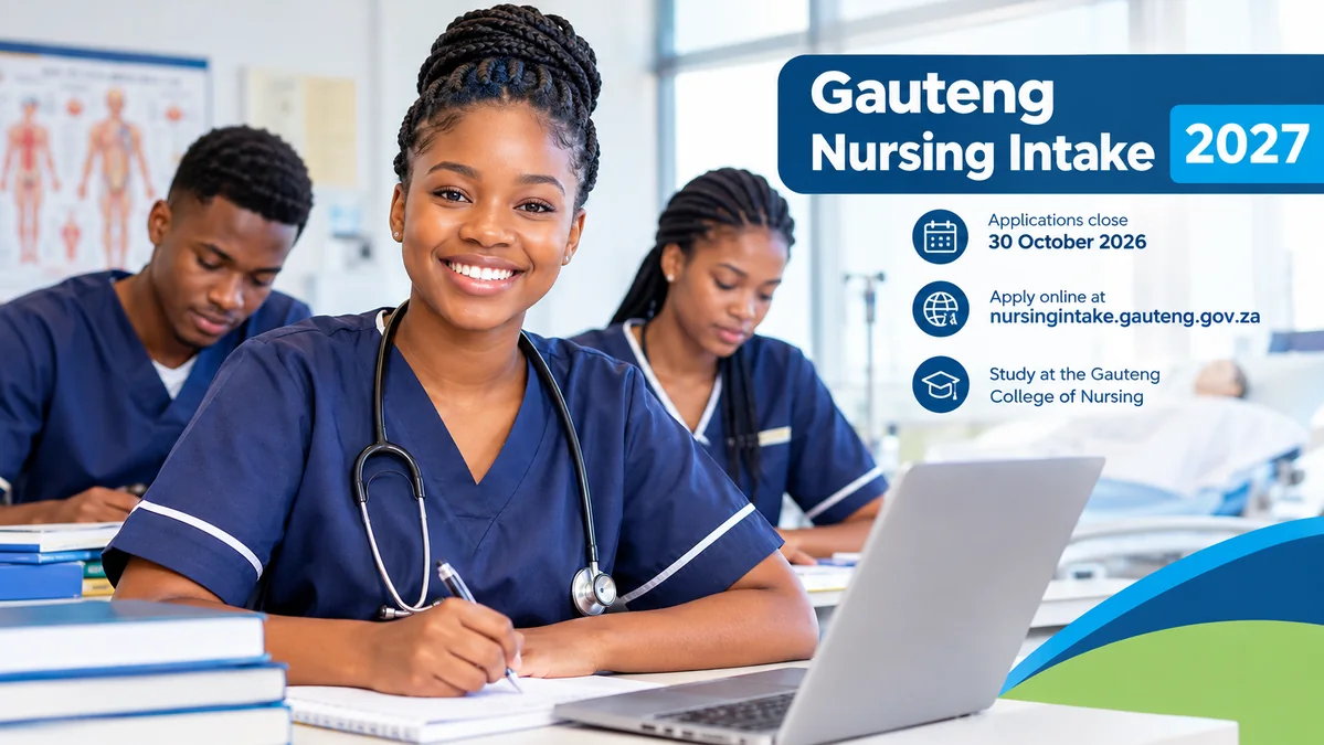 Gauteng Nursing Intake 2027 – nursing students preparing for healthcare training